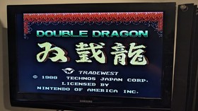 Nintendo NES Double Dragon And Contra Bundle
