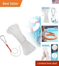 Water Floating Lifesaving Rope - Professional Throwing Pool Life Preserver Ro...