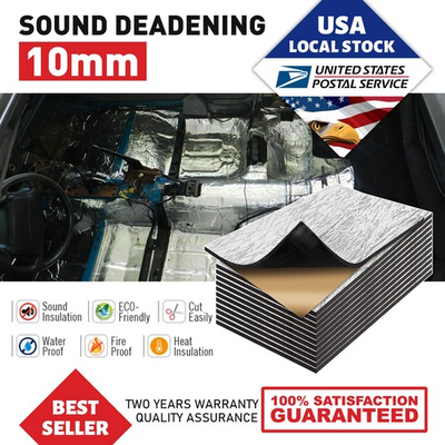#ad 20quot;x12quot; Closed Cell Foam Car Auto Sound Deadener Insulation Noise Proofing US $25.97