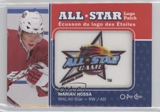 2016-17 O-Pee-Chee Manufactured Relics All-Star Logo Marian Hossa Patch HOF 0o5t