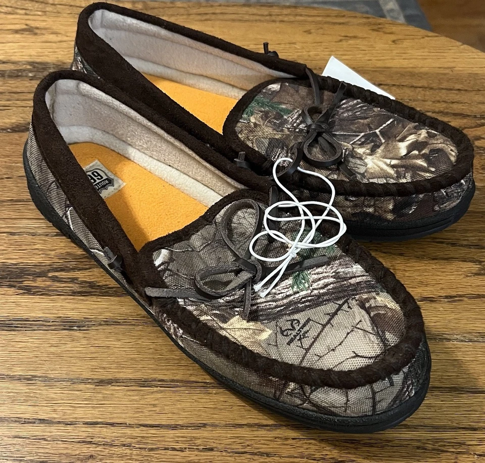 Zapatillas Route 66 Real Tree Camufladas Mocasín Sin Cordones Para Hombres Talla 10 Zapato Nuevo con Etiquetas Foto 3 de 4