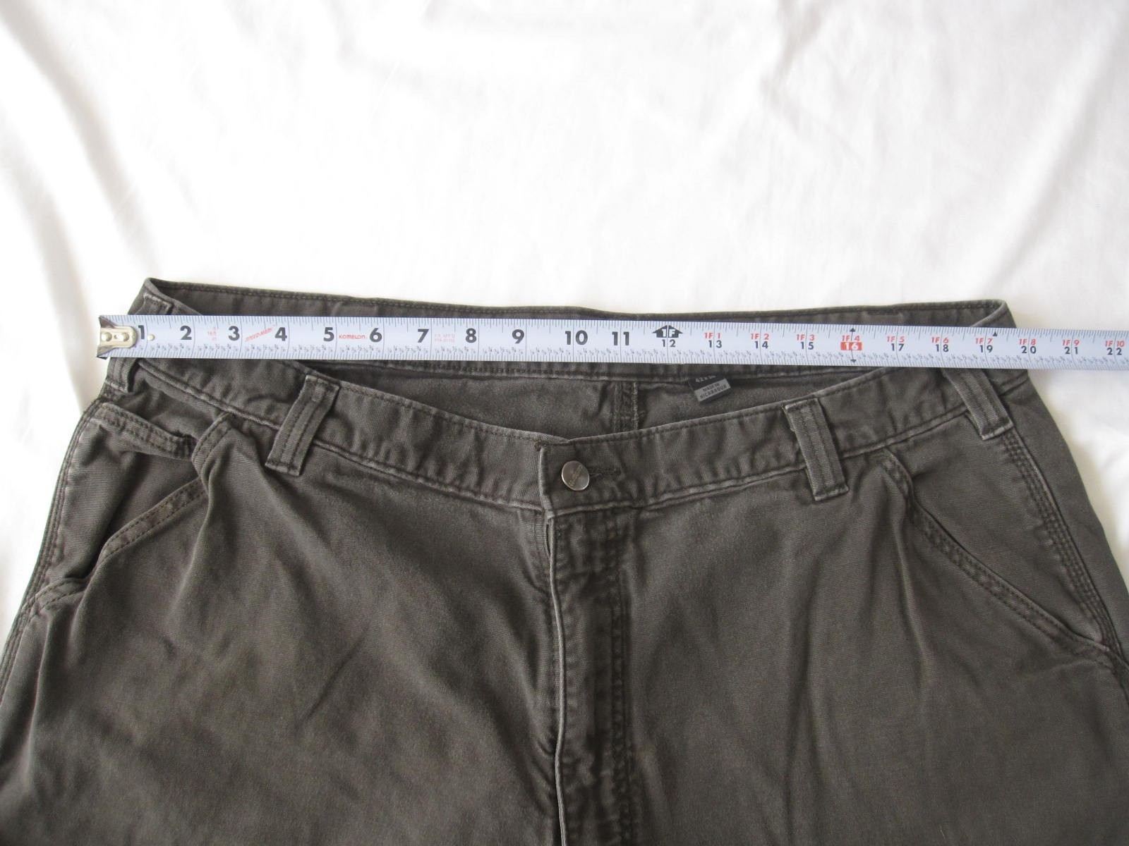 Carhartt Rugged Flex Canvas Workwear Pants Relaxed Fit Men Sz 42x30 (MP480) thumbnail 5