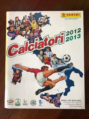 Panini Album FUSSBALL FUSSBALLER 2012-2013 KOMPLETT mit versiegelten Updates