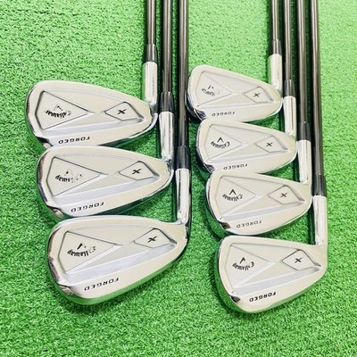 Callaway X-Forged Iron Set 7pcs 4-PW Tour AD AD-85 Flex S Left