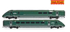 Hornby Railroad R30450 GWR Hitachi IEP Class 800 Set 800001 Train Pack DCC Ready