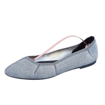 Skechers Cleo Claw-some Womens Ballet Flat 8.5 Walking Black White Patterned