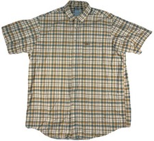 Carhartt Vintage Plaid Button Down Shirt Union Made In The USA XL Workwear