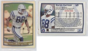 1999 Topps Chrome Refractor Marvin Harrison #89 HOF