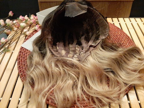 Maforsoon kurze gewellte 14" Bob Perücke, Lace Front Mittelteil DM376-R4 / 10BT24 - Bild 9 von 14