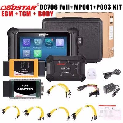 OBDSTAR DC706 ECU+ECM+TCM+BODY Full Version Plus P003+ Adapter&OBDSTAR MP001 Set