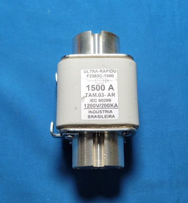 F2363C-1500 Ultra-Rapido 1500A High Speed Fuse 1200V 200kA Industrial Power Fuse