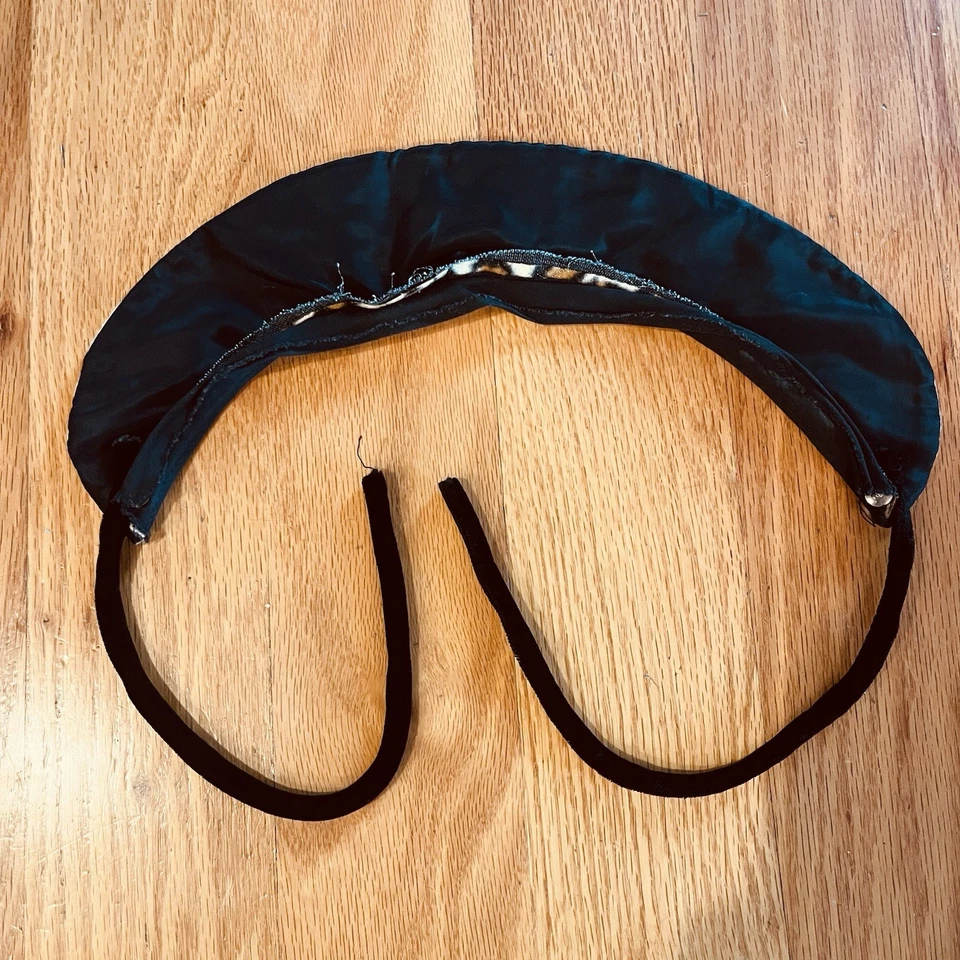 Pin Up Cuello Leopardo Estampado Animal Vintage Alta Costura Rockabilly MCM 60s Mod Foto 3 de 3