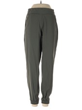 Athleta Women Green Track Pants 0 Petites