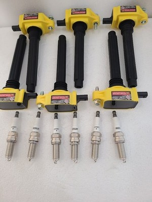 CAR BOLE 6x UF648 IGNITION COILS AND SPARK PLUGS For CRHYSLER DOGDE