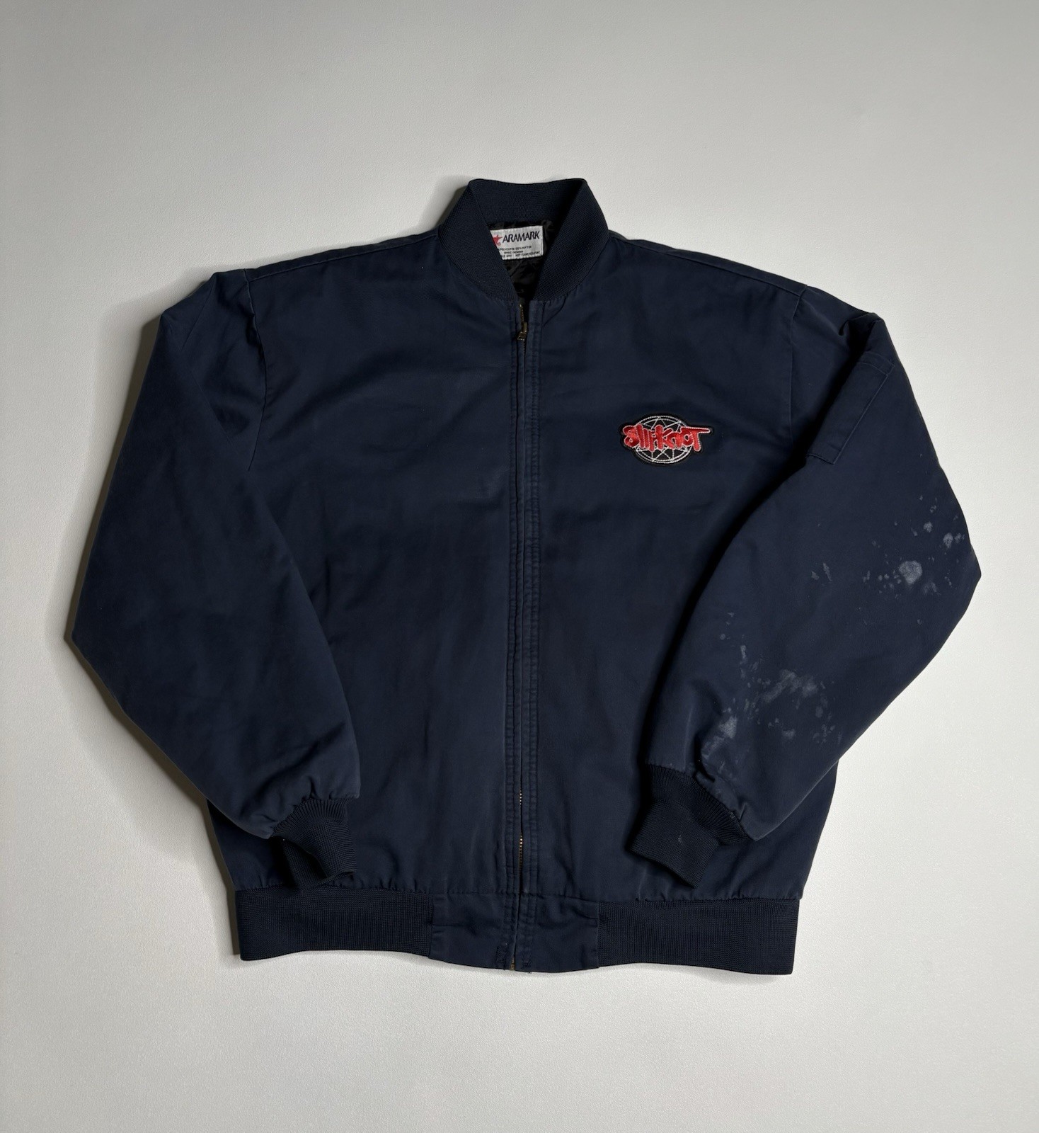 Vintage Slipknot Heavy Nu Metal Mechanic Work Delivery Jacke