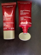 Clarins Super Restorative Night Cream, All skin types  2-PK, 30mL each  Sealed