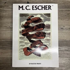 1983 M.C. Escher 29 Master Prints Softcover Abrams Publishing