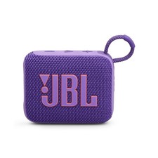 JBL GO4 Portable Bluetooth Speaker IP67 Waterproof USB-C App Compatible Purple