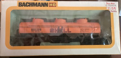 HO Scale Bachmann SCCX 1245 3 Dome Tank Car SHELL NIB