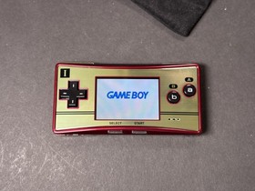 [MINT+] Nintendo Game Boy Micro Famicom Console - Red/Gold
