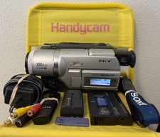 Sony Handycam DCR-TRV225 NTSC Digital 8 Camcorder With Nightshot USB WORKING
