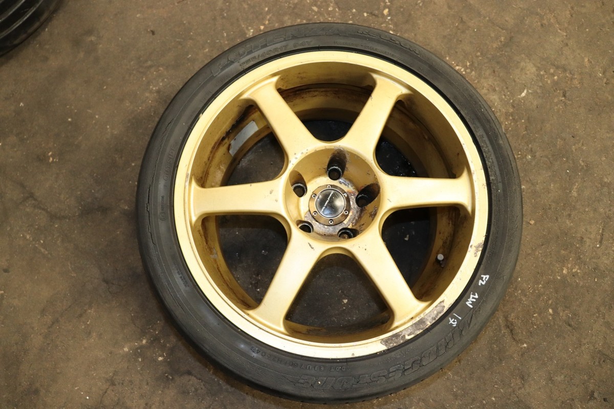 JDM Rare YOKOHAMA AVS Model 6 17x9 J+20 PCD 5X114.3 One Wheel only