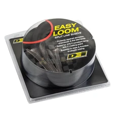 Easy Loom Split Wire Sleeving 3/8" (10mm) x 20' w/ 2' Silicone Tape DEI 010652