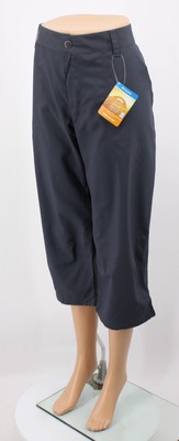 Columbia Silver Ridge 2.0 DAMEN CAPRI CARGOHOSE UK 16 GRAU UVP £55 AD