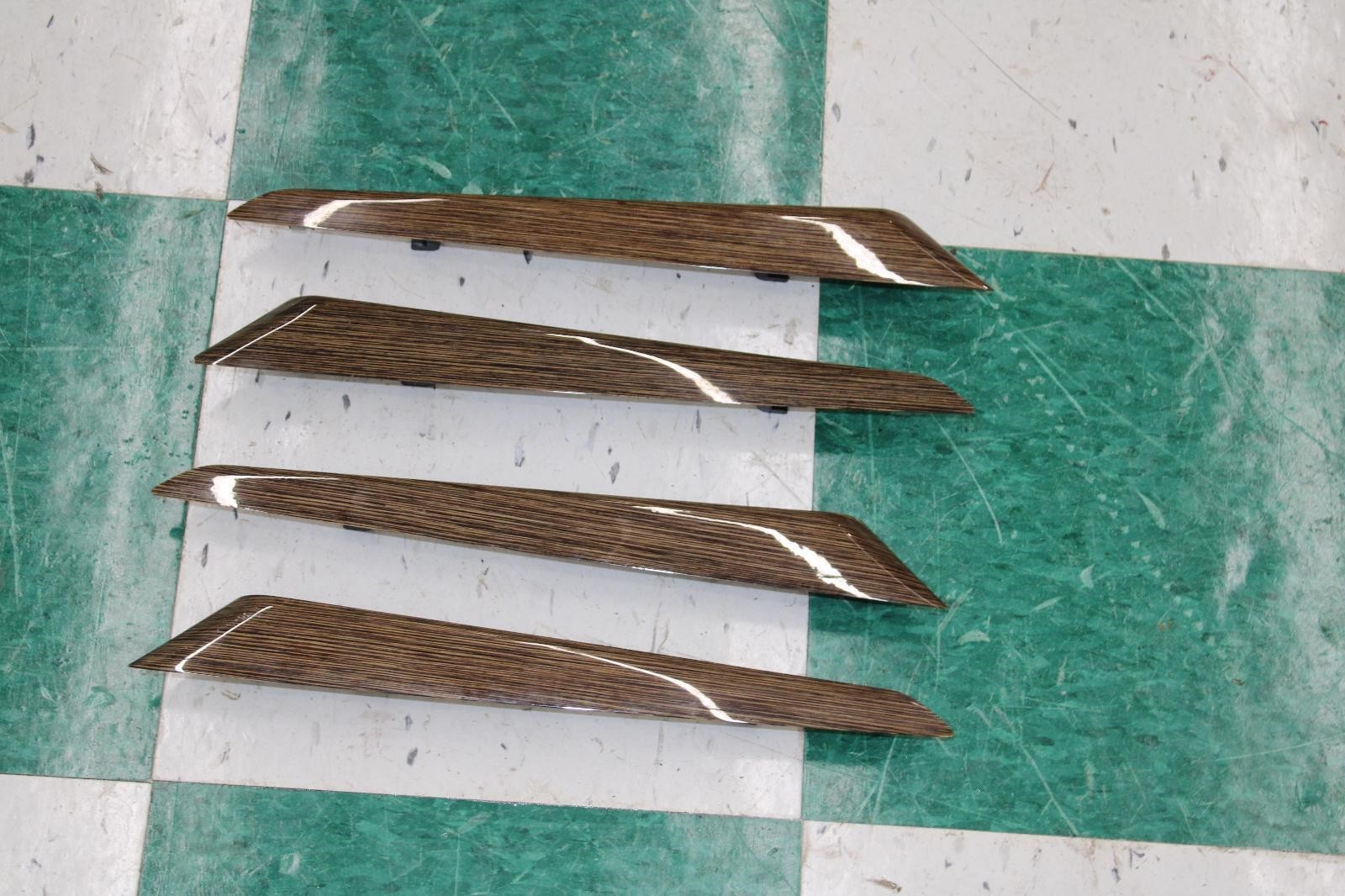 14-20 Ghibli Woodgrain Front Rear LH RH Door Panel Insert Trim Panel Set 4x WTY