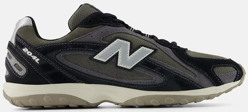 New Balance 204L Sneaker BLACK with TIMBERWOLF Men 9 Women 10.5