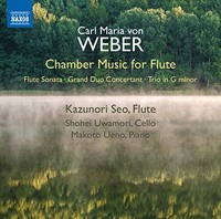 Shohei Uwamori - Carl Maria Von Weber Chamber Music For Flute - Cd - F600Z