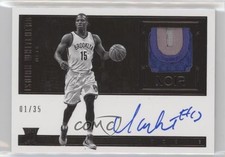 2016-17 Panini Noir Rookie Horizontal 1/35 Isaiah Whitehead #109 Patch Auto 1p5