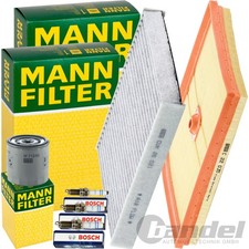 MANN INSPEKTIONSPAKET pasend für AUDI A1 GB VW POLO 6 SKODA KAMIQ SCALA NW