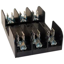Mersen 60328 Open Fuse Block, H; K5 Ul Class, 600V Ac/Dc Volt Rating, 3 Poles,