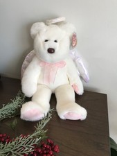 Ty Halo Angel Bear Large Plush Beanie Buddy Mint