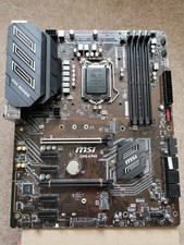 MSI Z390-A PRO ATX Motherboard Intel LGA 1151 DDR4 4-Slot Gaming with I/O shield