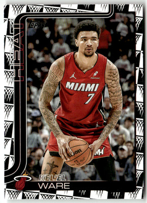 Topps NBA Flagship 2025 No. 74 Kel'el Ware Tip-Off Holo