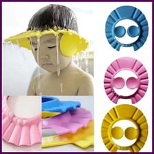 Adjustable Soft Cap Baby Shampoo Hair Care Kids Safety Shampoo Bath Cap Bath