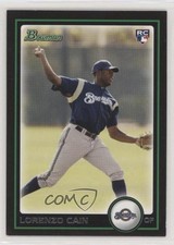 2010 Bowman Draft Lorenzo Cain #BDP56 Rookie RC fm0