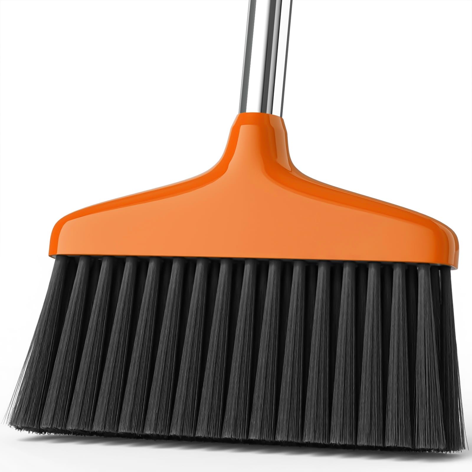 Handy Broom, Indoor/Outdoor Brooms, Duty Kitchen for Home Orange