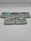 Lot 5 Rockman Megaman 7 X X2 X3 Soccer Super Famicom SNES SFC Tested US Seller