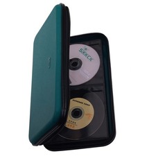 DVD Case, 72 Capacity Heavy Duty Wallet, CD Holder for Car, Hard Shell Sturdy...