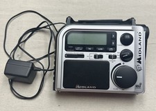 Midland ER102 Emergency Radio Battery Crank Power Weather Alert AM/FM Antenna