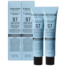 [2-Pack] W.DRESSROOM No.97 April Cotton Hand Cream 50ml × 2 | Clean Soap Scent