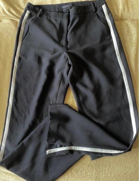 Women AllSaints Trousers Black 38 / M / 46 #4X79