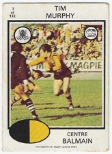 1975 Nrl Rugby League Scanlens (3) Tim MURPHY Balmain