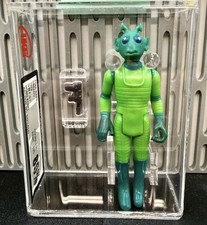 Vintage 1978 Star Wars Kenner UKG 85 Greedo Loose Figure HK