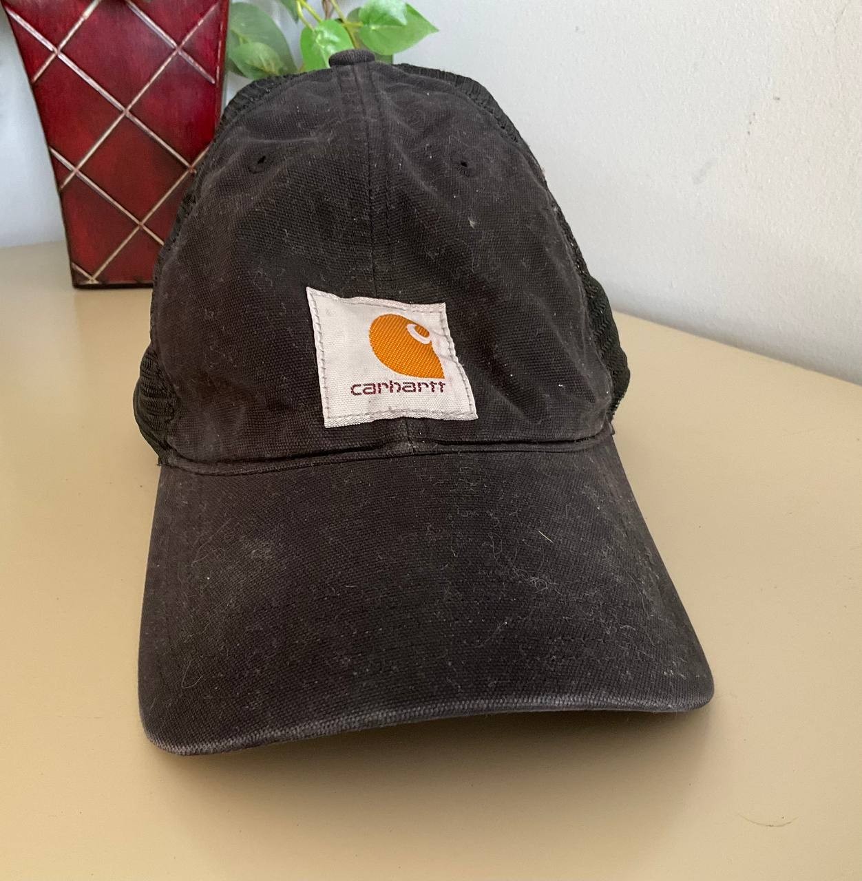 Carhartt Patch Snapback Trucker Dad Hat Mesh Back Adjustable Black One Size