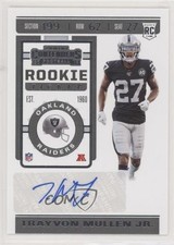 2019 Panini Contenders Rookie Ticket Variation Trayvon Mullen Jr #258 Auto 1og