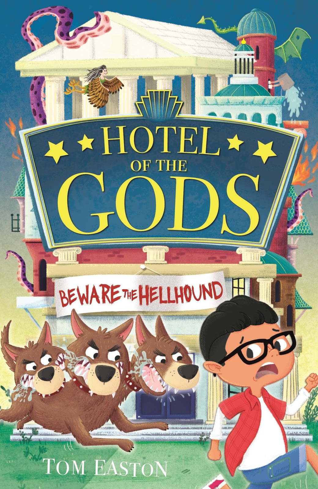 Hotel of the Gods Beware the Hellhound by Tom Easton PAPERBACK - Image 6